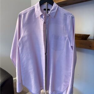 Light Pink Button-Up Shirt